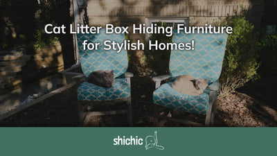 Camouflaged Convenience: Cat Litter Box Hiding Furniture for Stylish Homes - Shichic