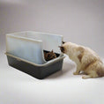 Load image into Gallery viewer, Jumbo MarbleLoo - Large Stainless Steel Cat Litter Box
